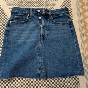 Jean skirt
